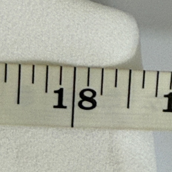 Chaps White Flutter Sleeve A-Line Dress sz 8 - Picture 9 of 9